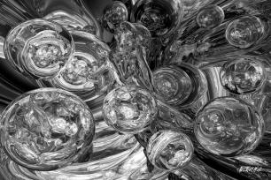Der Große Rote Chrom Magnet @rt No.03