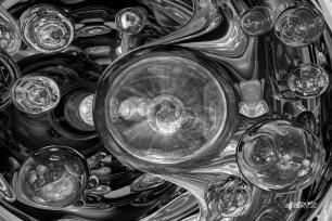 Der Große Rote Chrom Magnet @rt No.05